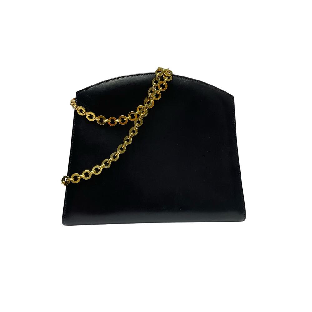 EUC - Salvatore Ferragamo Chain Link Clasp Bag